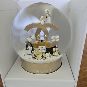Chanel Holiday Snow Globe 2023